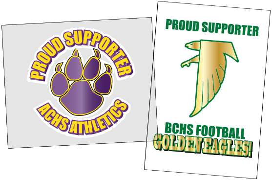 School Window Decals-Custom Printed