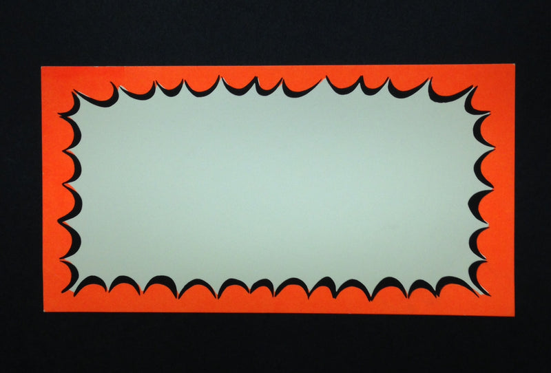 Starburst Shelf Signs- 100 signs