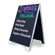 Chalkboard A-Frame Sign menu board