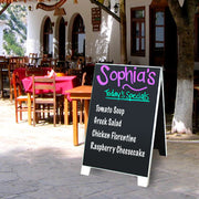 Chalkboard A-Frame Sign