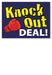 Knock Out Deal Sale Price Tags