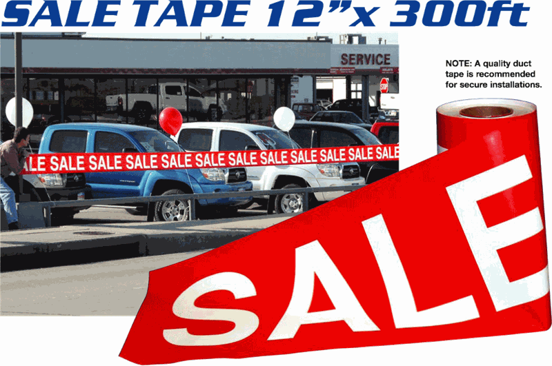 Sale PolyTape-12" x 300 ' Roll