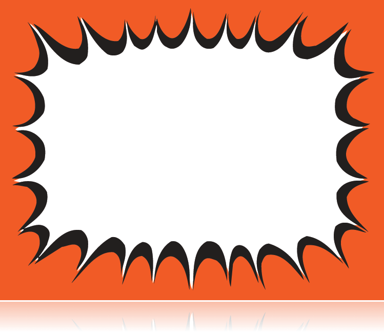 Starburst Shelf Signs 3.5"W x 2.5"H -100 signs - screengemsinc