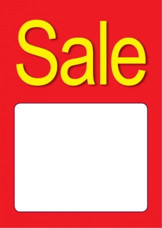 Sale Floor Stand Signs- 22" x 28"