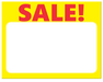 Sale laser compatible shelf signs price cards