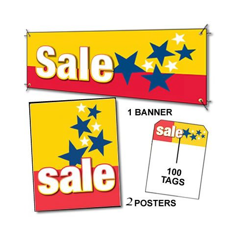 Sale Sign Kit for Retail