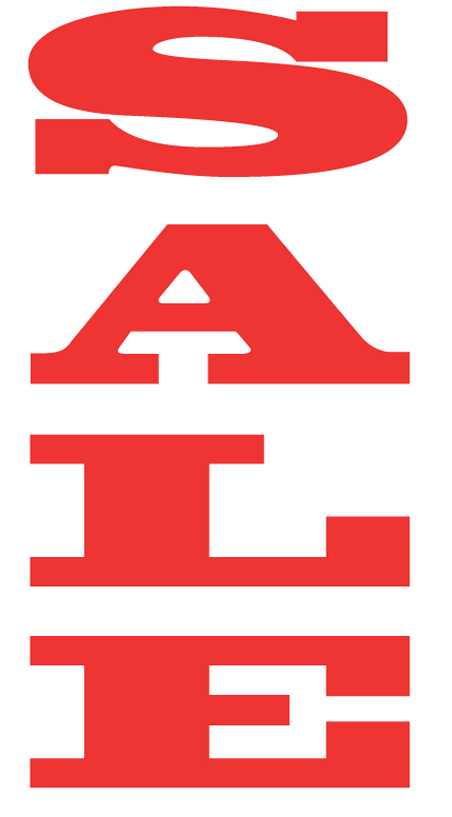 Sale-Window Signs or Wall Poster-36"W x 48"H