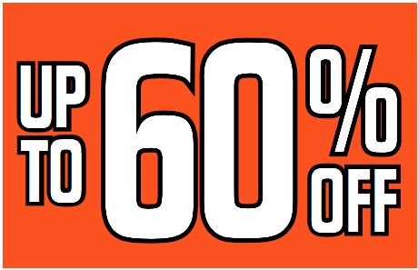 Up to 60% Off Shelf Sign-Price Cards- 10 signs