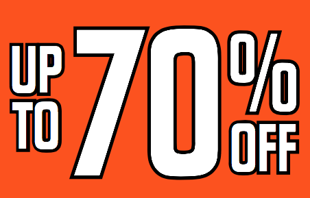 Up to 70% Off Shelf Sign-Price Cards-10 signs