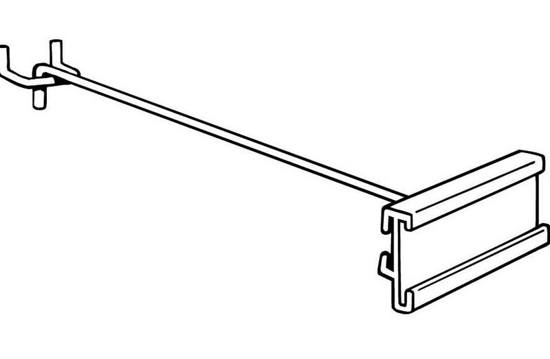Metal Peg Arm with Label System Set-10 sets