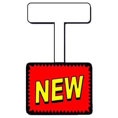 Shelf Talkers Wobblers- New-25 pieces