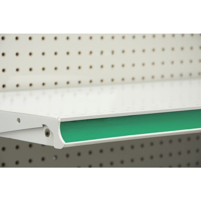 Green Gondola Price Channel Shelf Molding Cover-Cut to Length