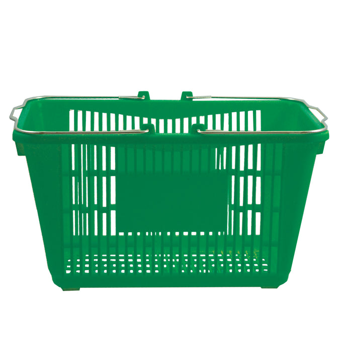 Green Shopping Baskets - 5 Gallon -16 units