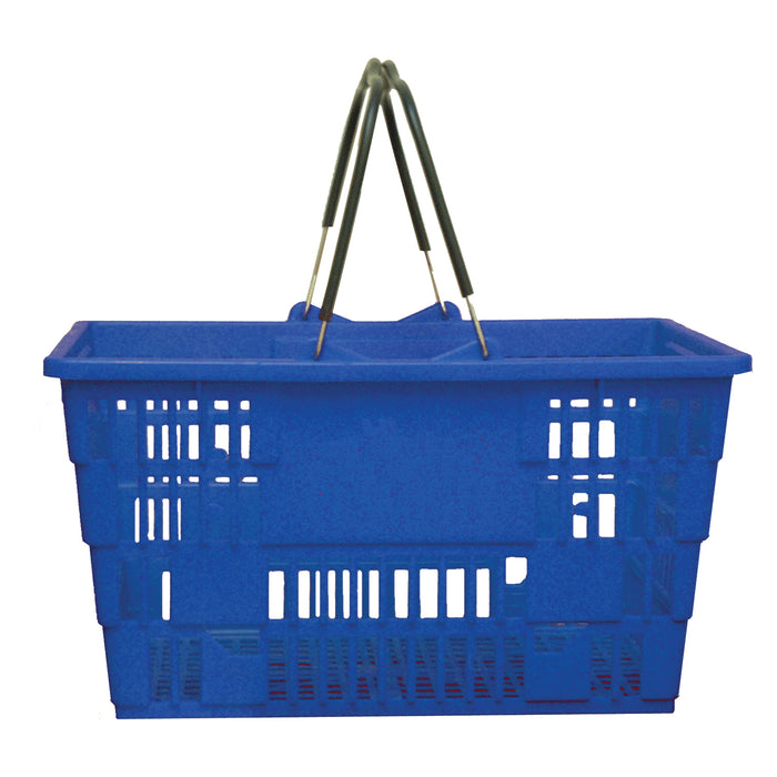 Blue Shopping Baskets - 7 Gallon -16 units