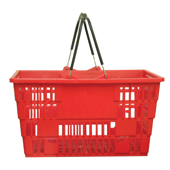 Red Shopping Baskets - 7 Gallon -16 units