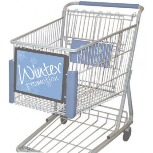 Shopping Cart Sign Frame advertising inserts