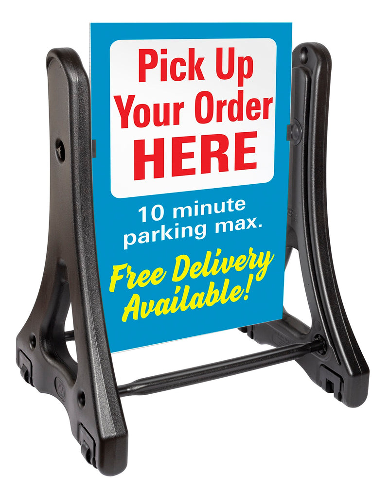 Swinger® Sidewalk Sign Ready for Graphics Sign