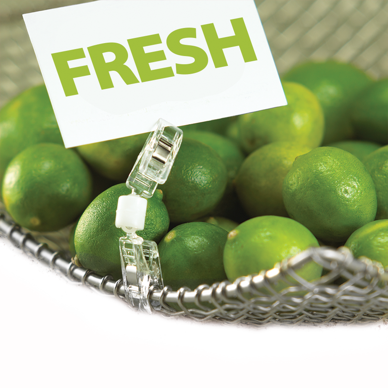 Sign Holder Double Clips- 5 pieces