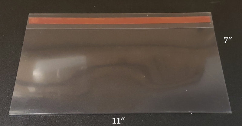 Sign Holders-Slim Sign Protectors-Top Mount with Tape-11"W x 7"H