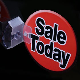 Sign Holders Fold-N-Hold® Suction Cups -Flag -25 pieces