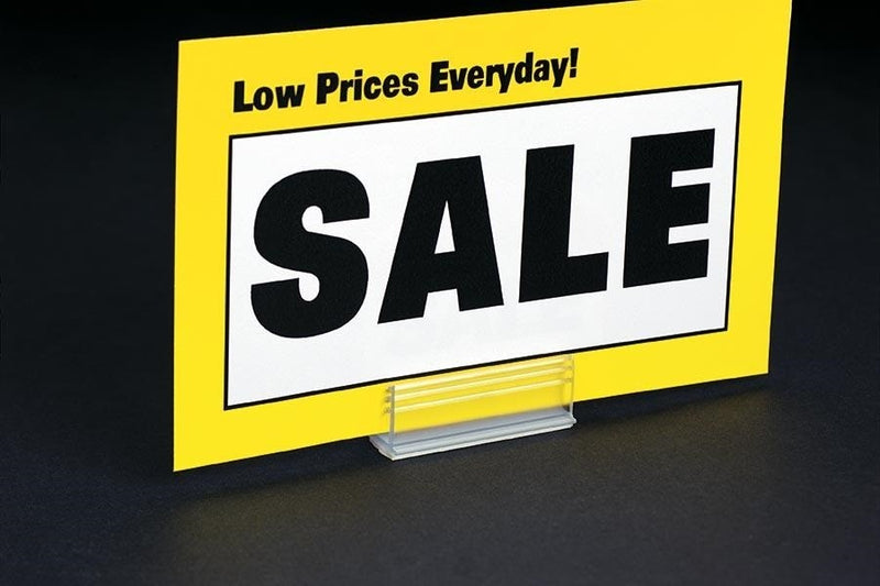 Sign Holders with Adhesive Base -50 pieces