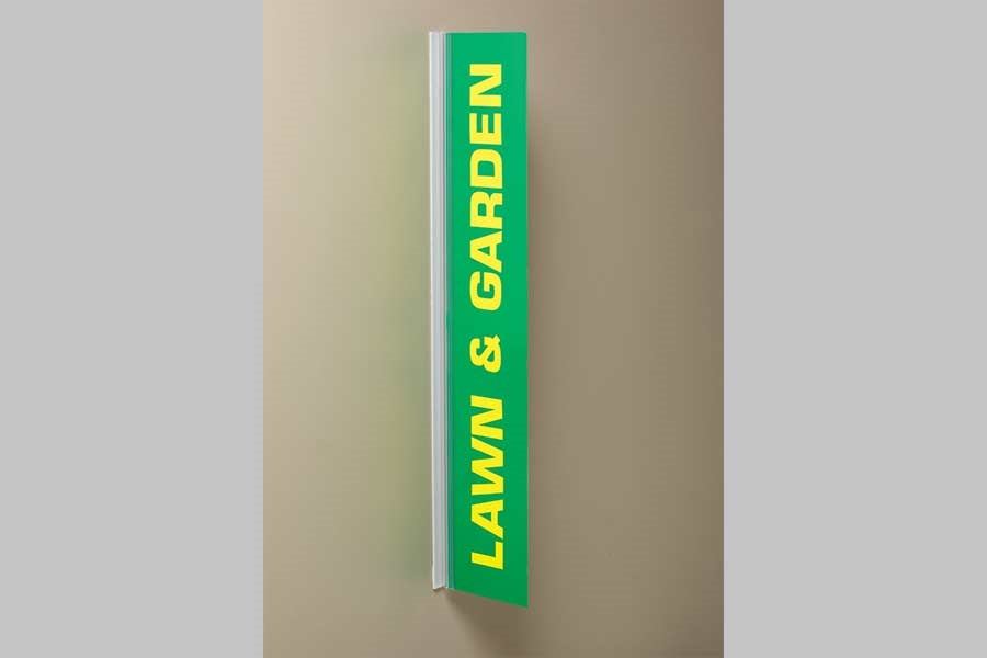 Sign Holder-Hinged with Adhesive-22"