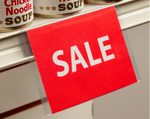 Sign Holders-Slim Sign Protectors-Top Mount with Tape-11"W x 7"H