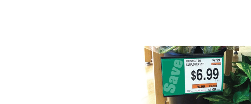 Sign Holder with Carton Hook