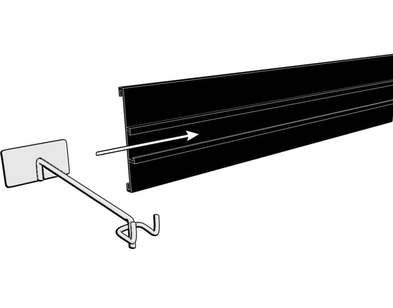 Pegboard C-Channel Sign Holders-12"W x 9"H - screengemsinc