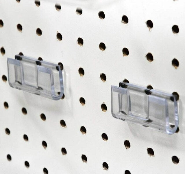 Slatwall/Pegboard Acrylic Bins-10 1/4" D- 2 pieces