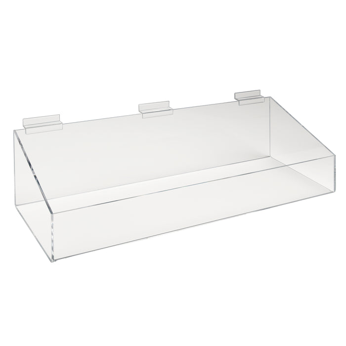 VALUE PACK! Slatwall Acrylic Trays-Extra Support-2 pieces