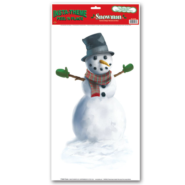 Winter Themed Case Clings-12 sheets per pack