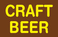 Craft Beer Hanging Sign-Ceiling Dangler