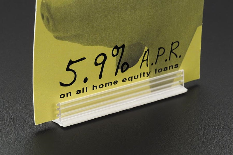 Super Gripper Sign Holders with Removable Adhesive-1" L