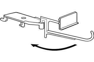 Swivel Hooks for Gondolas -25 pieces