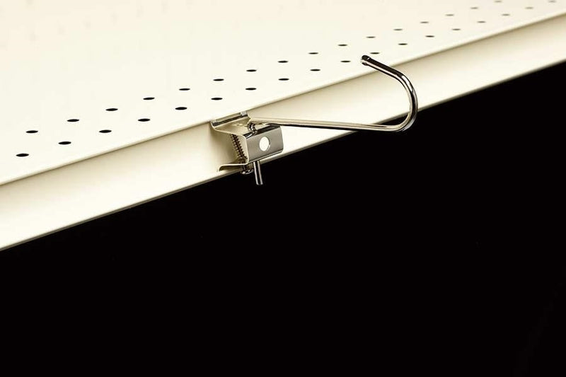 Swivel J Hook with Channel Mount Product Holder-10 pieces