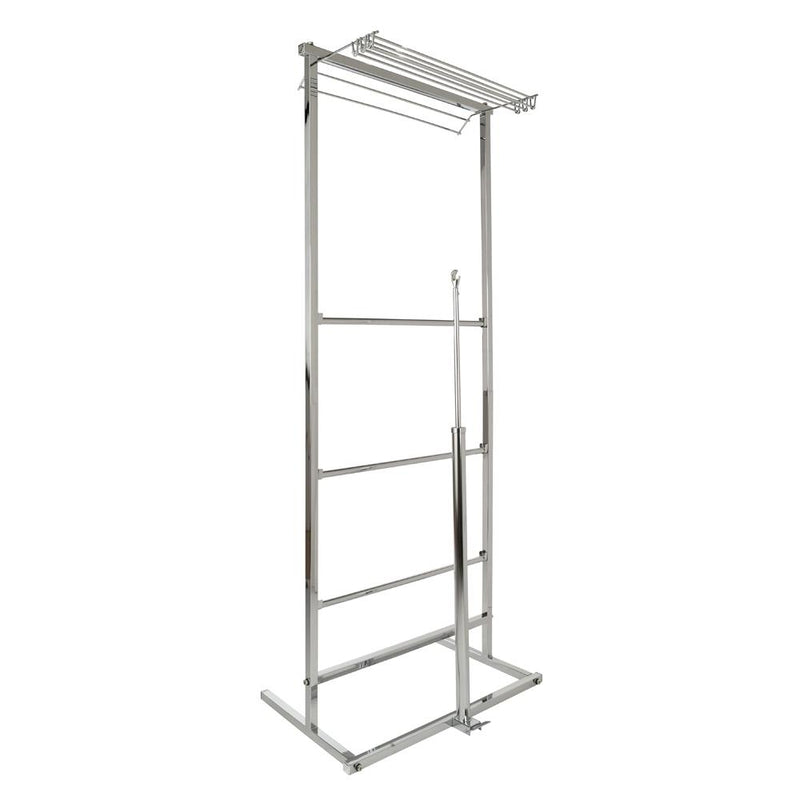 Three Roll Poly Bag Horizontal Dispensing Rack