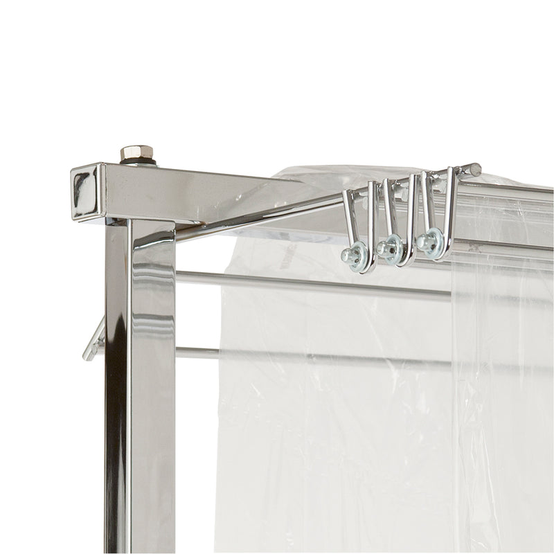 Three Roll Poly Bag Horizontal Dispensing Rack