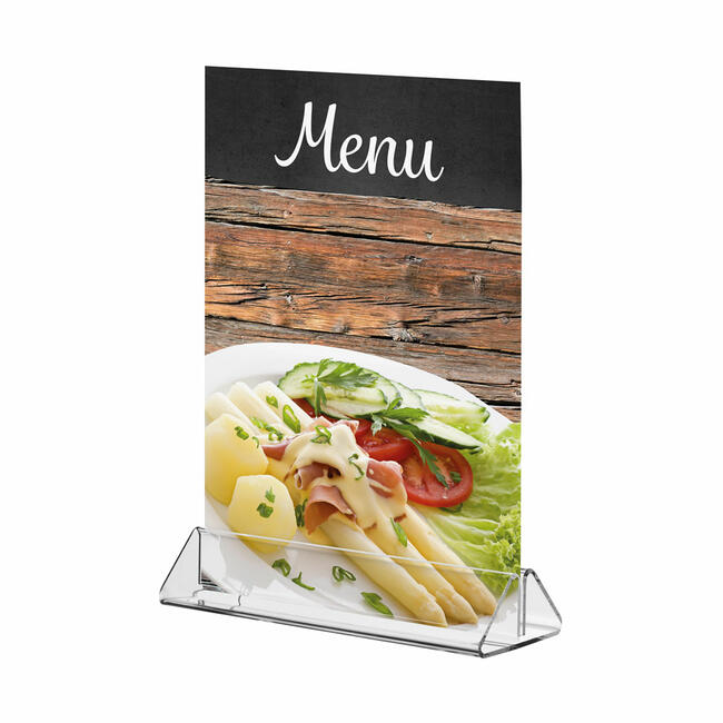 Table Top Sign-Menu Holder