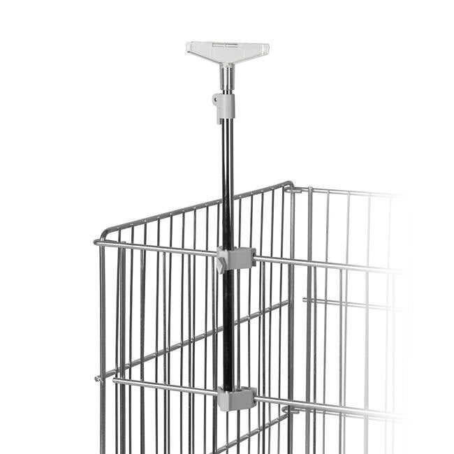 Sign Holder Frame Set for Wire Fixtures or Dump Bins- 8.5 x 11- 10pcs