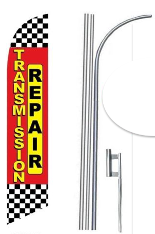Transmission Repair Feather Flag Kit