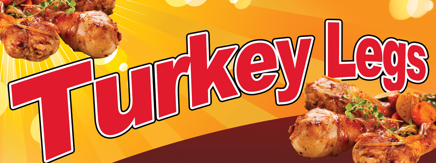 Turkey Legs Banner
