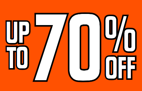 Up to 70% Off Window Sign-Posters-22" H x 28" W