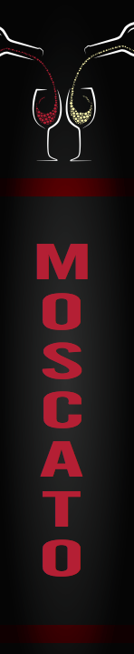 Wine Aisle Invader Blade Sign-Moscato