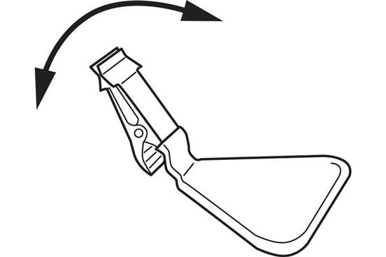 Weighted Base Flat Sign Holders-5 pieces