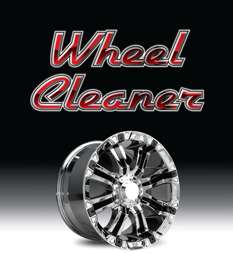 Wheel Cleaner Floor Stand Stanchion Signs-22" W x 28" H