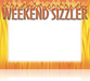 Weekend Sizzler Shelf Signs Laser Compatible-100 signs - screengemsinc