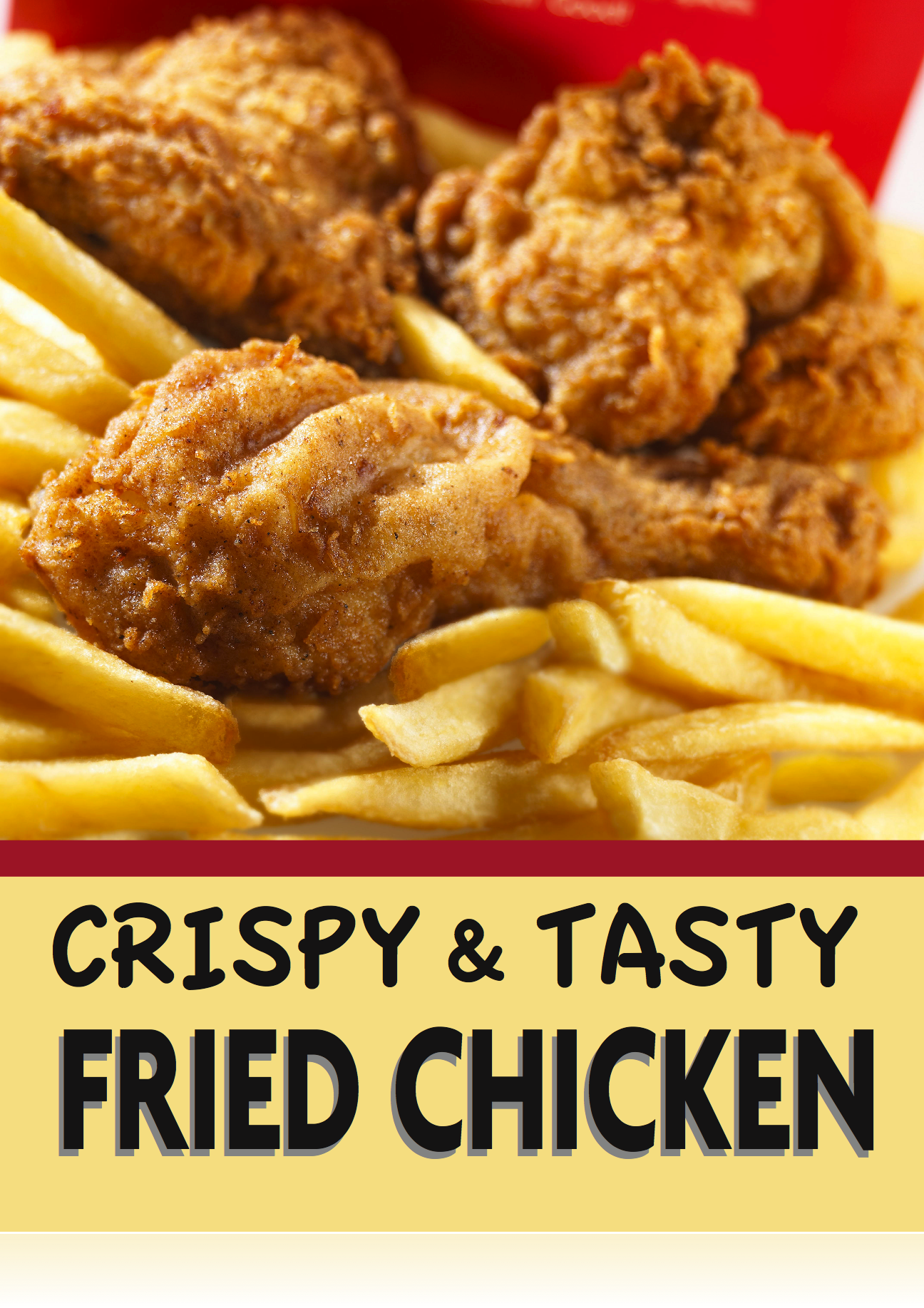 Chicken Window Poster Fried Chicken Window Sign Poster-36