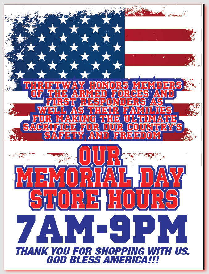memorial-day-store-hours-window-sign-custom-printed-screengemsinc for Free Printable Memorial Day Signs Memorial Day Store Hours Window Sign-Custom Printed — screengemsinc for Free Printable Memorial Day Signs