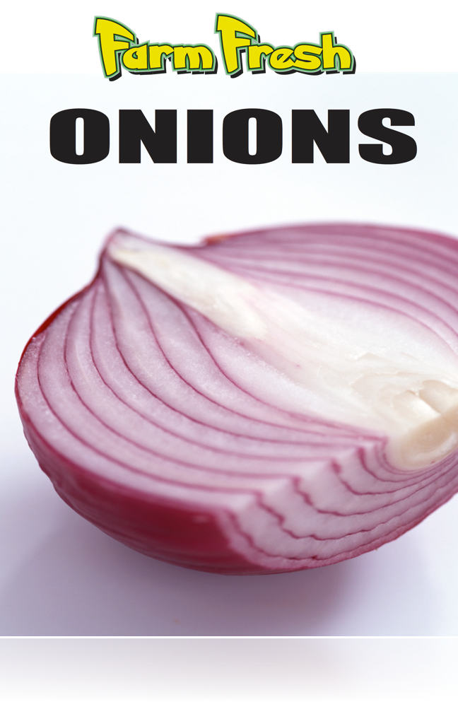 Fresh Fresh Onions Poster